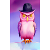Owl with hat