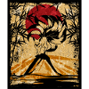 Nine-Tailed Fox Japanese Retro Art