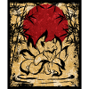 Nine-Tailed Fox Japanese Retro Art