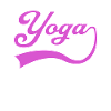 Yoga lettering
