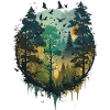Waldmotiv - Wald - Logo
