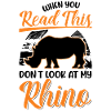 Rhinocéros Cadeau Rhino Rhinocéros