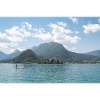 Annecy-søen til Talloires om sommeren