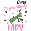 Crazy Praying Mantis lady Gottesanbeterin
