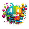 Arcade Neon Gaming Monster