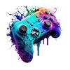 Neon Gaming Controller / Kontroller