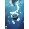Cat Swimming Underwater Anime Manga