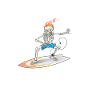 Skeleton Surf