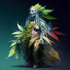 Personification of the forest