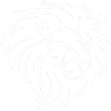 Lion's head with mane