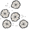 romantic flowers - shabby chic