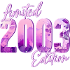 2003 Naissance femme d’anniversaire