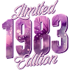 1983 Naissance femme d’anniversaire