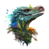 Blue Velociraptor