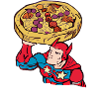 In pizza we crust