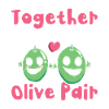 Saint-Valentin Olive Couples Rencontres Romance