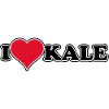 I love Kale -1970s Retro