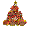 Christmas Chickens Christmas Tree