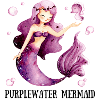 Purple-Water Mermaid