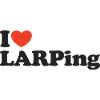 I love LARPing Heart Shirt