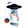 atsronaut, space, earth, UFO,galaxy,spaceship