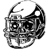 Football // Skull & Helmet