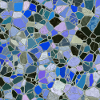 Mosaic, Tiles (Pattern, Blue)