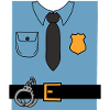 Polizei Kostüm