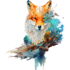 Design Fuchs fait d’aquarelles