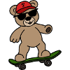Skater Teddy