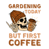 Coffee Gardening skeleton