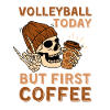 Coffee Volleyball skeleton