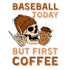 Coffee Baseball skeleton