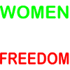 Women life freedom