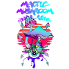 Magic Mushrooms Psychedelic Sunset