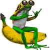 Banana frog