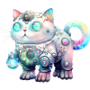 Kawaii Robot Cat