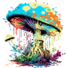 Psychedelic mushroom