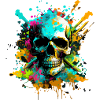 Psychedelic Skull