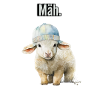 Mäh Schaf mit Cap