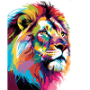 Lion Pop Art
