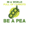 Funny pea pod