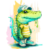 Cool Alligator Design