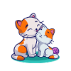 Cat Mama Baby