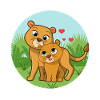 Lion Mama Bébé