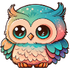 Kawaii Cute Happy Owl