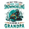 Snowmobiling, Grandpa, Snowmobile