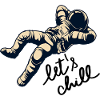 Astronaut Let's Chill