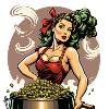 Pinup Girl Beer Brewer Hops