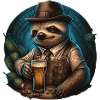 Bier Faultier